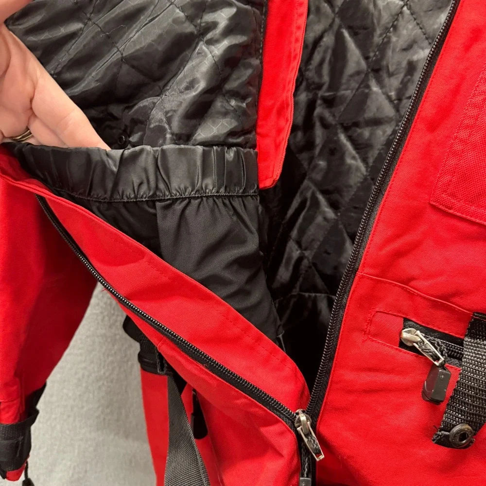 The North Face Apogee Jacket Mens L Steep Tech Red Ski Parka Scot Schmidt Hooded